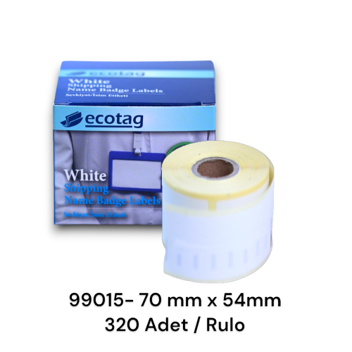 Dymo Muadili Disket Etiket  70 x 54 mm 320 Ad - 99015