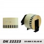Brother DK-22223 Muadili Etiket  50 mm x 30,48 mm Sürekli 